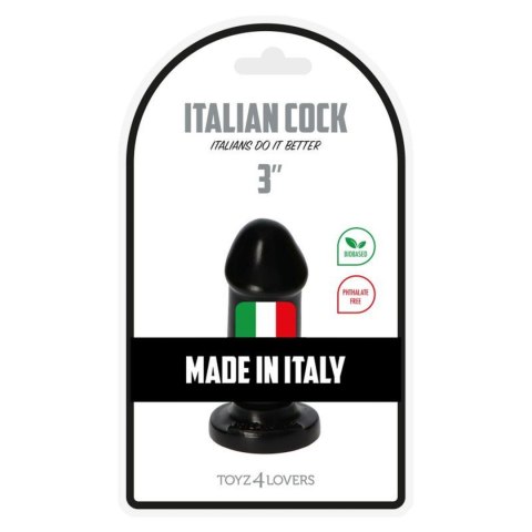 Toyz4lovers Plug, korek analny Mio Black Toyz4lovers Plug, korek analny Mio Black