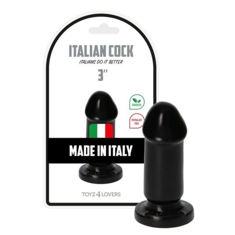 Toyz4lovers Plug, korek analny Mio Black Toyz4lovers Plug, korek analny Mio Black