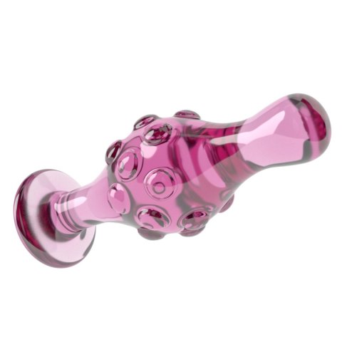 Szklany korek analny, plug 4.5"" Glass Romance Pink Szklany korek analny, plug 4.5"" Glass Romance Pink