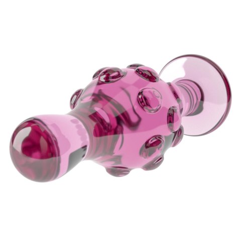 Szklany korek analny, plug 4.5"" Glass Romance Pink Szklany korek analny, plug 4.5"" Glass Romance Pink