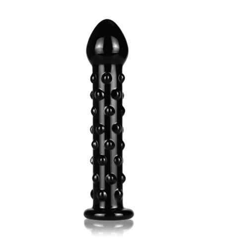 Lovetoy 7"" Glass Romance Black Lovetoy 7"" Glass Romance Black
