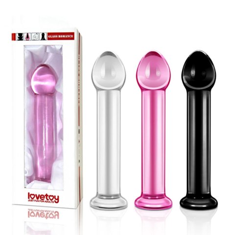Lovetoy 7"" Glass Romance Pink Lovetoy 7"" Glass Romance Pink