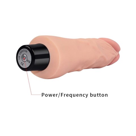 Lovetoy 7"" REAL SOFTEE Vibrating Dildo Lovetoy 7"" REAL SOFTEE Vibrating Dildo