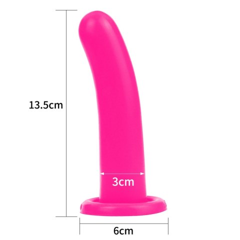 Lovetoy Silicone Holy Dong Medium Pink Lovetoy Silicone Holy Dong Medium Pink