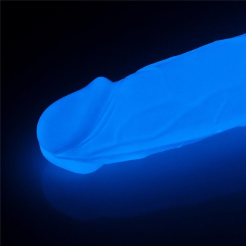 Penis dildo 19 cm, świeci w ciemności Penis dildo 19 cm, świeci w ciemności
