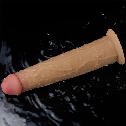Lovetoy 9.0'' Dual Layered Platinum Silicone Rotator Lovetoy 9.0'' Dual Layered Platinum Silicone Rotator