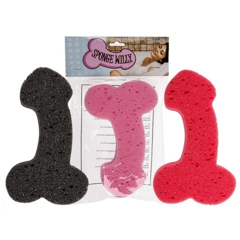Kinky Pleasure Zabawka - Bath Sponge Penis - 19cm Red Kinky Pleasure Zabawka - Bath Sponge Penis - 19cm Red