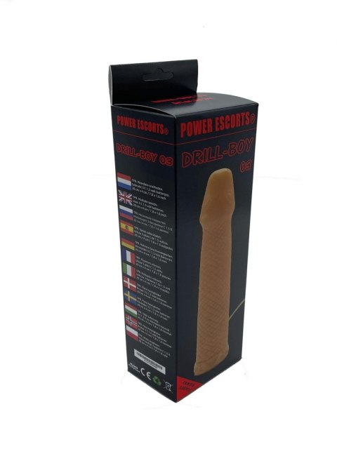 Power Escorts Drill Boy 03 - vibro with remote Power Escorts Drill Boy 03 - vibro with remote
