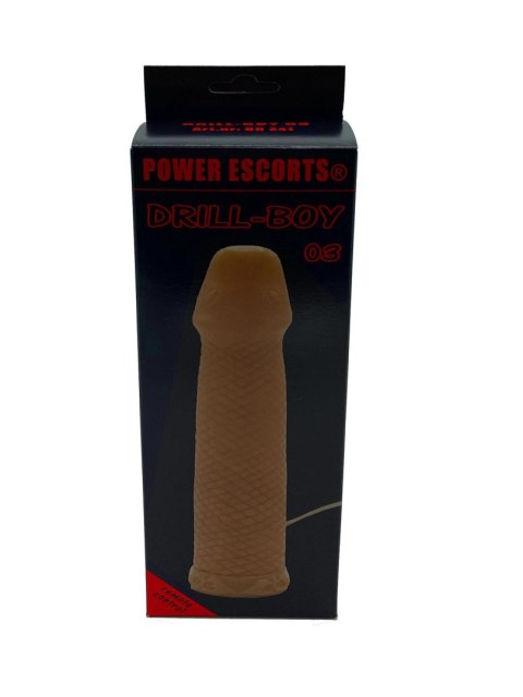 Power Escorts Drill Boy 03 - vibro with remote Power Escorts Drill Boy 03 - vibro with remote