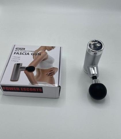 Power Escorts Massage gun mini silver Power Escorts Massage gun mini silver