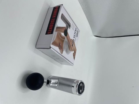 Power Escorts Massage gun mini silver Power Escorts Massage gun mini silver