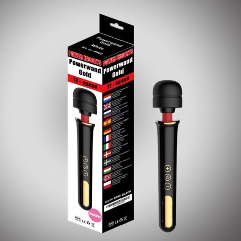 Power Escorts Powerwand, różdżka, mikrofon gold black big size wand, różdżka, mikrofon wibrator, wand, różdżka, mikrofon 22 speed rech Power Escorts Powerwand, różdżka, mikrofon gold black big size wand, różdżka, mikrofon wibrator, wand, różdżka, mikrofon 22 speed rech