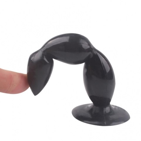 Power Escorts Rocket drill 5,2 inch black big anal plug, korek analny 5,2 inch / 13 cm Power Escorts Rocket drill 5,2 inch black big anal plug, korek analny 5,2 inch / 13 cm
