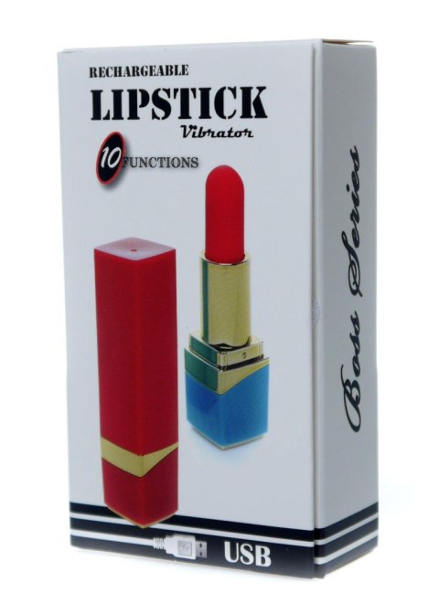 Stymulator, wibrator Szminka Wibrator do łechtaczki - red Stymulator, wibrator Szminka Wibrator do łechtaczki - red
