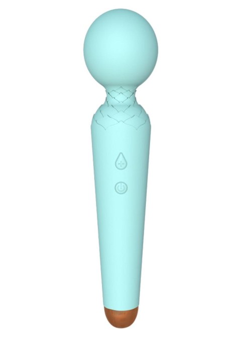 Wibrator Magic Stymulator, wibrator-Mini wibrator Power Wand, różdżka, mikrofon USB 20 Functions - Blue Wibrator Magic Stymulator, wibrator-Mini wibrator Power Wand, różdżka, mikrofon USB 20 Functions - Blue