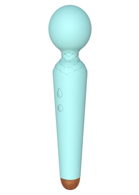 Wibrator Magic Stymulator, wibrator-Mini wibrator Power Wand, różdżka, mikrofon USB 20 Functions - Blue Wibrator Magic Stymulator, wibrator-Mini wibrator Power Wand, różdżka, mikrofon USB 20 Functions - Blue