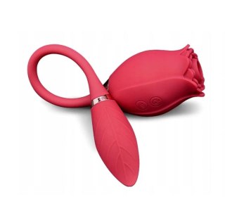 Wibrator różyczka, róża, Wibrator ROSE Miss Coyness USB 20 function