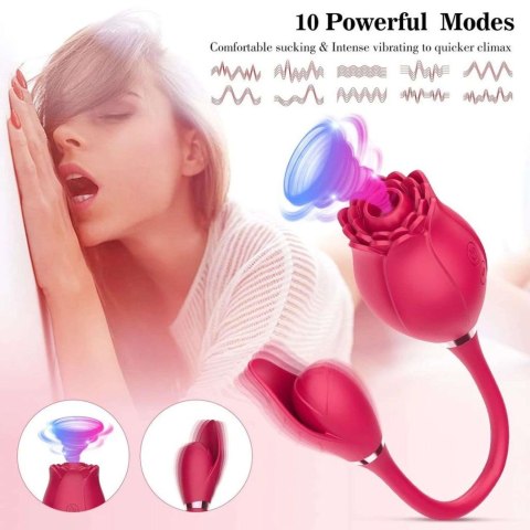 Wibrator różyczka, róża, Wibrator ROSE Miss Coyness USB 20 function Wibrator różyczka, róża, Wibrator ROSE Miss Coyness USB 20 function