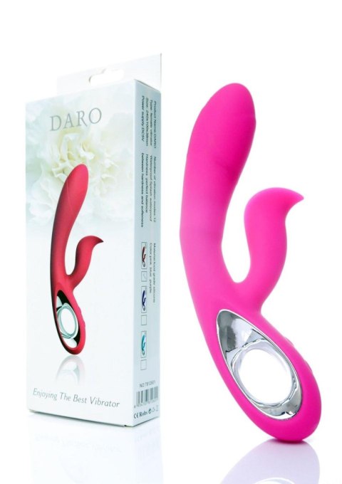 Wibrator Wibrator-Daro,22 funkcji, USB Różowy Wibrator Wibrator-Daro,22 funkcji, USB Różowy