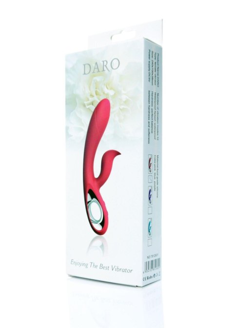 Wibrator Wibrator-Daro,22 funkcji, USB Różowy Wibrator Wibrator-Daro,22 funkcji, USB Różowy
