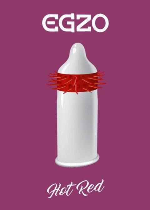 Egzo Prezerwatywy-Egzo Hot Red Egzo Prezerwatywy-Egzo Hot Red