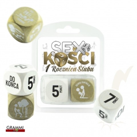Grammi SEX KOŚCI 1 Rocznica Ślubu - White Grammi SEX KOŚCI 1 Rocznica Ślubu - White