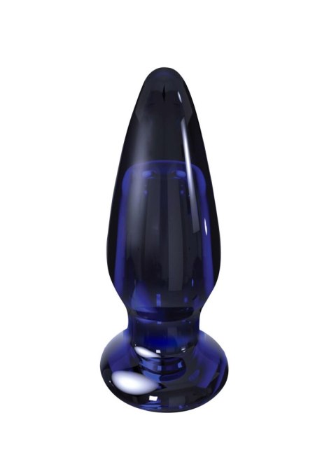 TOYJOY The Shining Glass Buttplug, korek analny Blue TOYJOY The Shining Glass Buttplug, korek analny Blue
