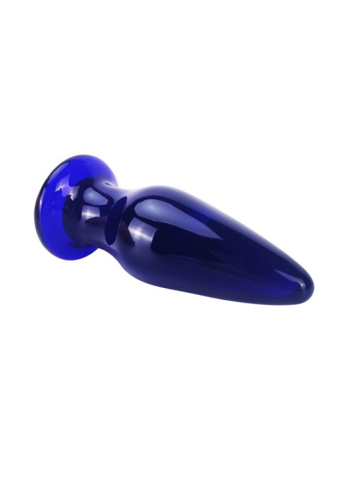 TOYJOY The Shining Glass Buttplug, korek analny Blue TOYJOY The Shining Glass Buttplug, korek analny Blue