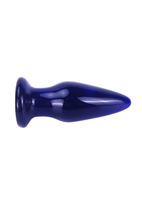 TOYJOY The Shining Glass Buttplug, korek analny Blue TOYJOY The Shining Glass Buttplug, korek analny Blue