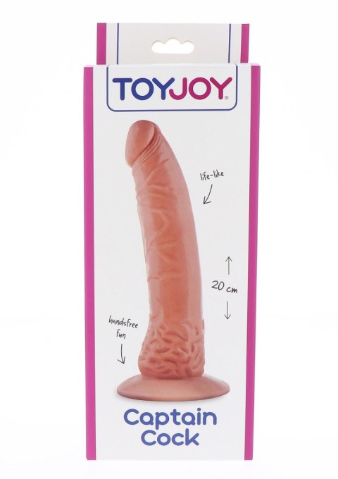 TOYJOY Captain Cock 20 cm Dong Light skin tone TOYJOY Captain Cock 20 cm Dong Light skin tone