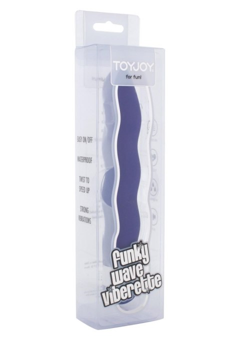 TOYJOY Funky Wave Vibrette Purple TOYJOY Funky Wave Vibrette Purple