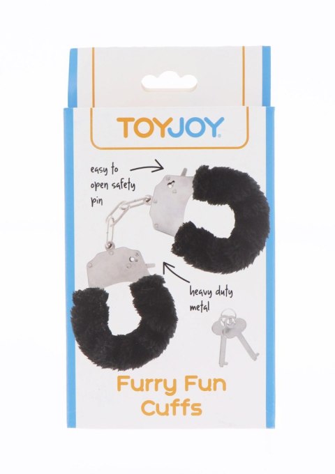 TOYJOY Furry Fun Cuffs Black TOYJOY Furry Fun Cuffs Black