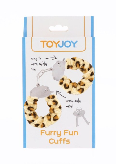 TOYJOY Furry Fun Cuffs Leopard TOYJOY Furry Fun Cuffs Leopard