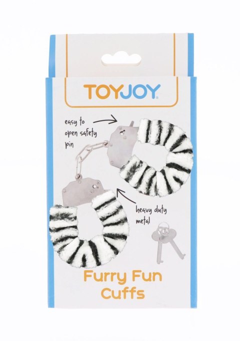 TOYJOY Furry Fun Cuffs Multicolor TOYJOY Furry Fun Cuffs Multicolor