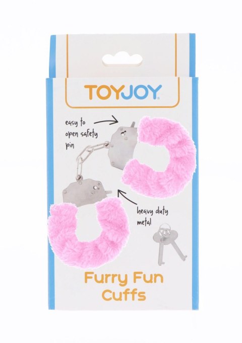 TOYJOY Furry Fun Cuffs Pink TOYJOY Furry Fun Cuffs Pink