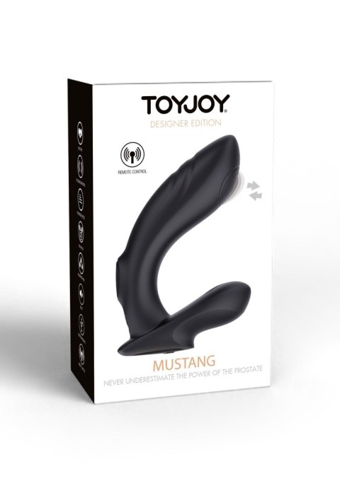 TOYJOY Mustang Prostate Massager Black TOYJOY Mustang Prostate Massager Black