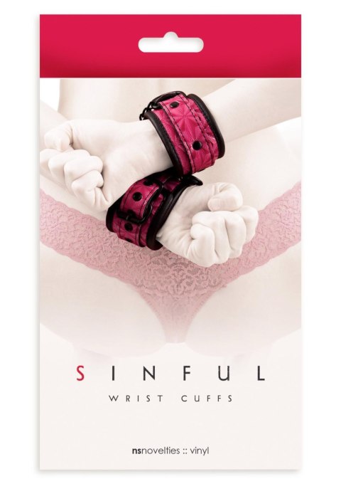 NS Novelties Wrist Cuffs Pink NS Novelties Wrist Cuffs Pink