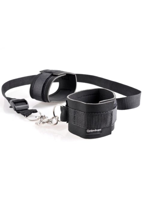 Pipedream Cuff & Tether Set Black Pipedream Cuff & Tether Set Black