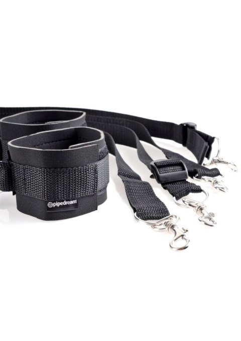 Pipedream Cuff & Tether Set Black Pipedream Cuff & Tether Set Black