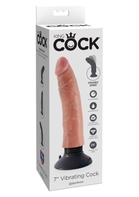 Pipedream Vibrating Cock 7 Inch Light skin tone Pipedream Vibrating Cock 7 Inch Light skin tone