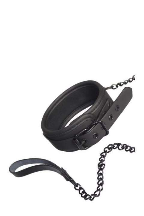 Dream Toys BLAZE COLLAR AND LEASH BLACK Dream Toys BLAZE COLLAR AND LEASH BLACK