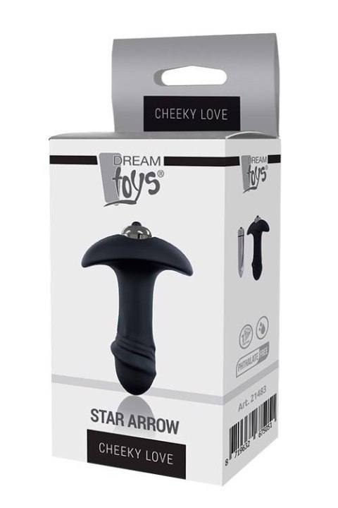Dream Toys CHEEKY LOVE SINGLE SPEED STAR ARROW plug, korek analny Dream Toys CHEEKY LOVE SINGLE SPEED STAR ARROW plug, korek analny