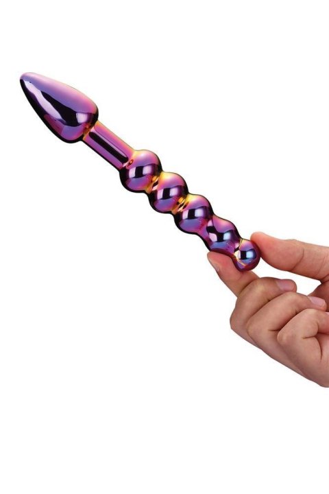 Dream Toys GLAMOUR GLASS RIDGED ANAL DILDO Dream Toys GLAMOUR GLASS RIDGED ANAL DILDO