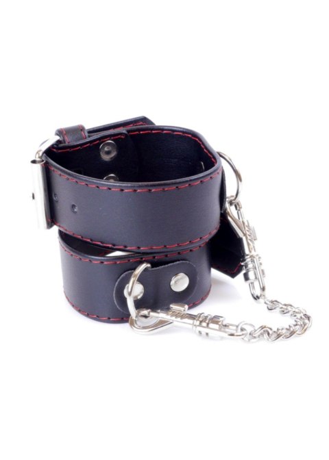Fetish Boss Series Fetish Boss Series Handcuffs 3 cm Red Lline Fetish Boss Series Fetish Boss Series Handcuffs 3 cm Red Lline
