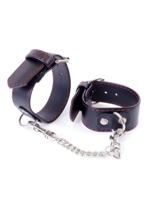 Fetish Boss Series Fetish Boss Series Handcuffs 3 cm Red Lline Fetish Boss Series Fetish Boss Series Handcuffs 3 cm Red Lline