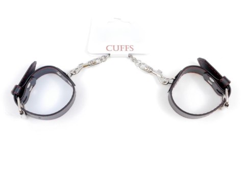 Fetish Boss Series Fetish Boss Series Handcuffs 3 cm Red Lline Fetish Boss Series Fetish Boss Series Handcuffs 3 cm Red Lline