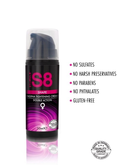Stimul8 S8 S8 Tightening Creme Shape 30ml Natural Stimul8 S8 S8 Tightening Creme Shape 30ml Natural