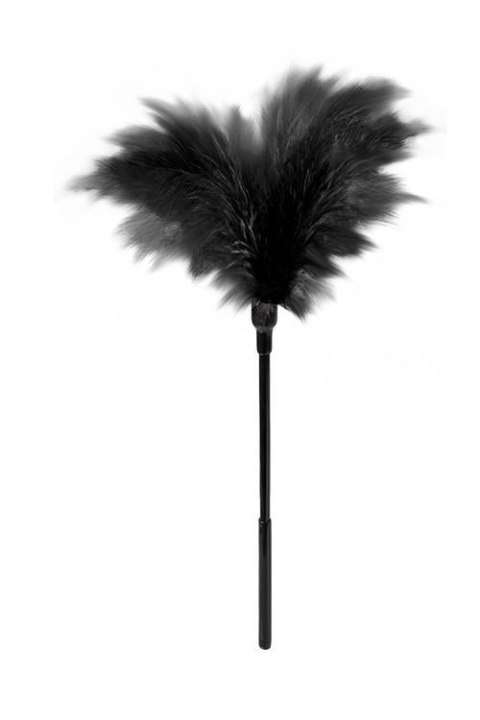 Guilty Pleasure BDSM GP SMALL FEATHER TICKLER BLACK Guilty Pleasure BDSM GP SMALL FEATHER TICKLER BLACK