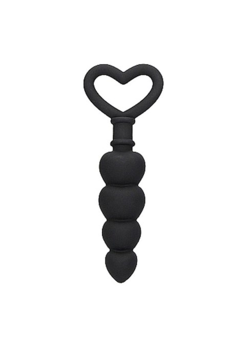 Ouch! Anal Love Beads - Black Ouch! Anal Love Beads - Black