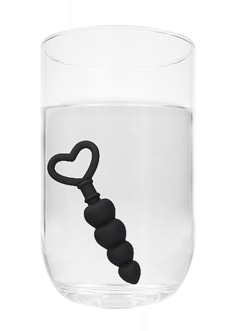 Ouch! Anal Love Beads - Black Ouch! Anal Love Beads - Black